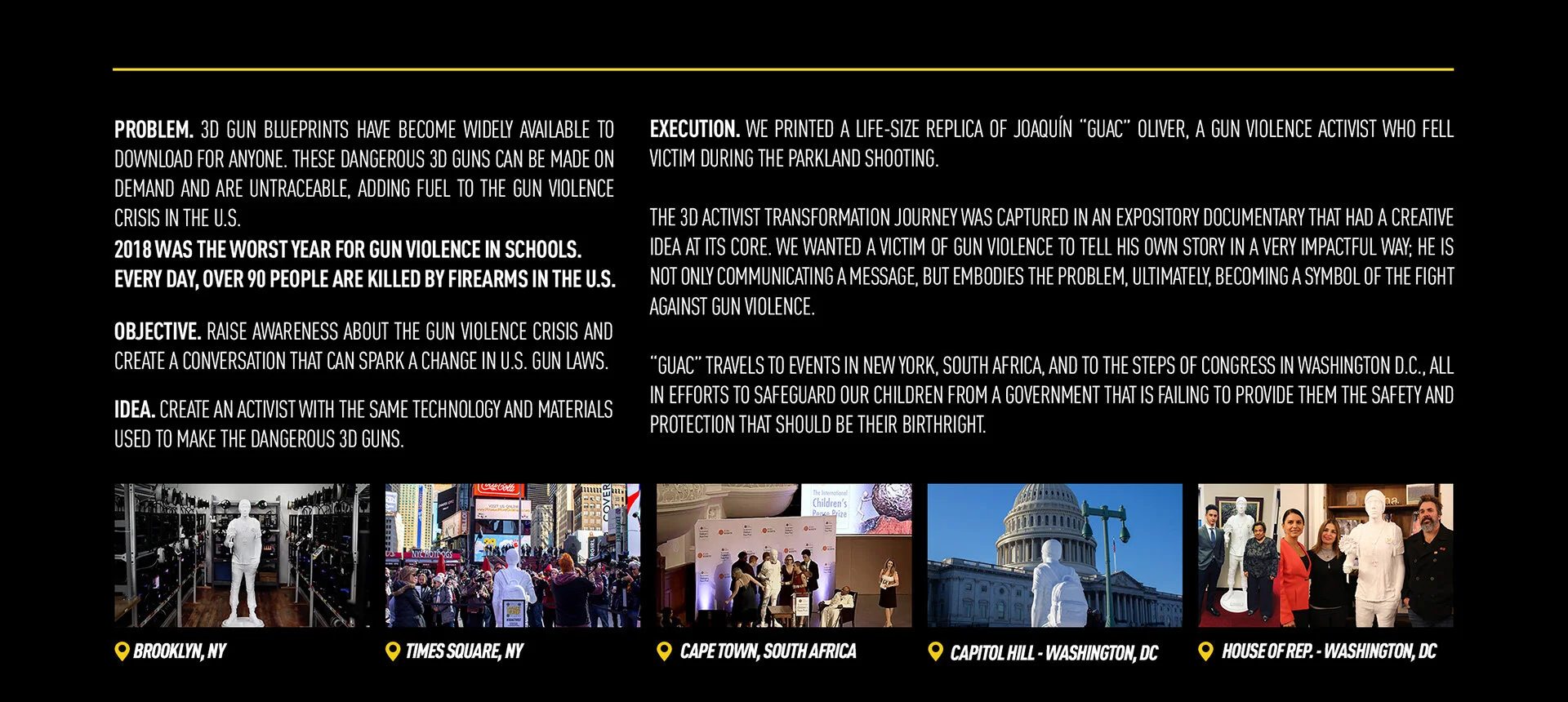 3D Activist documentary press and media coverage